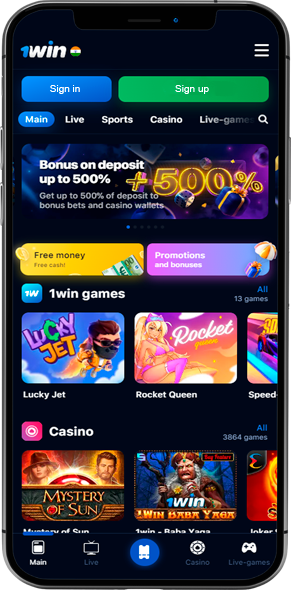 Install 1win App on your Device